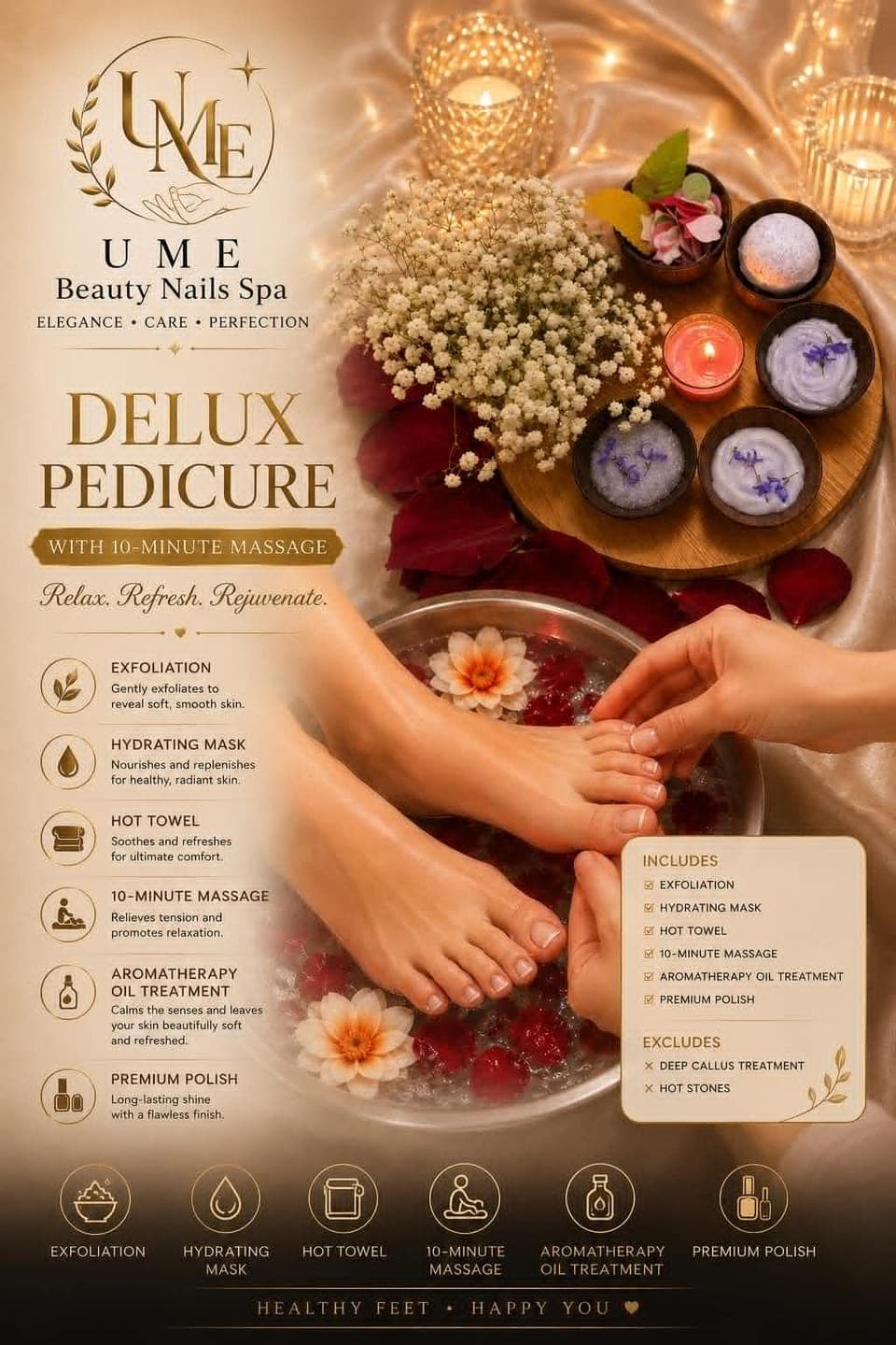 Deluxe Spa Pedicure