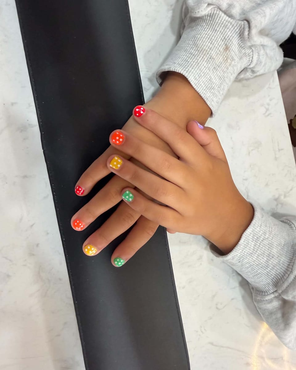 Kids nail design inspiration at UME Beauty Nails Spa