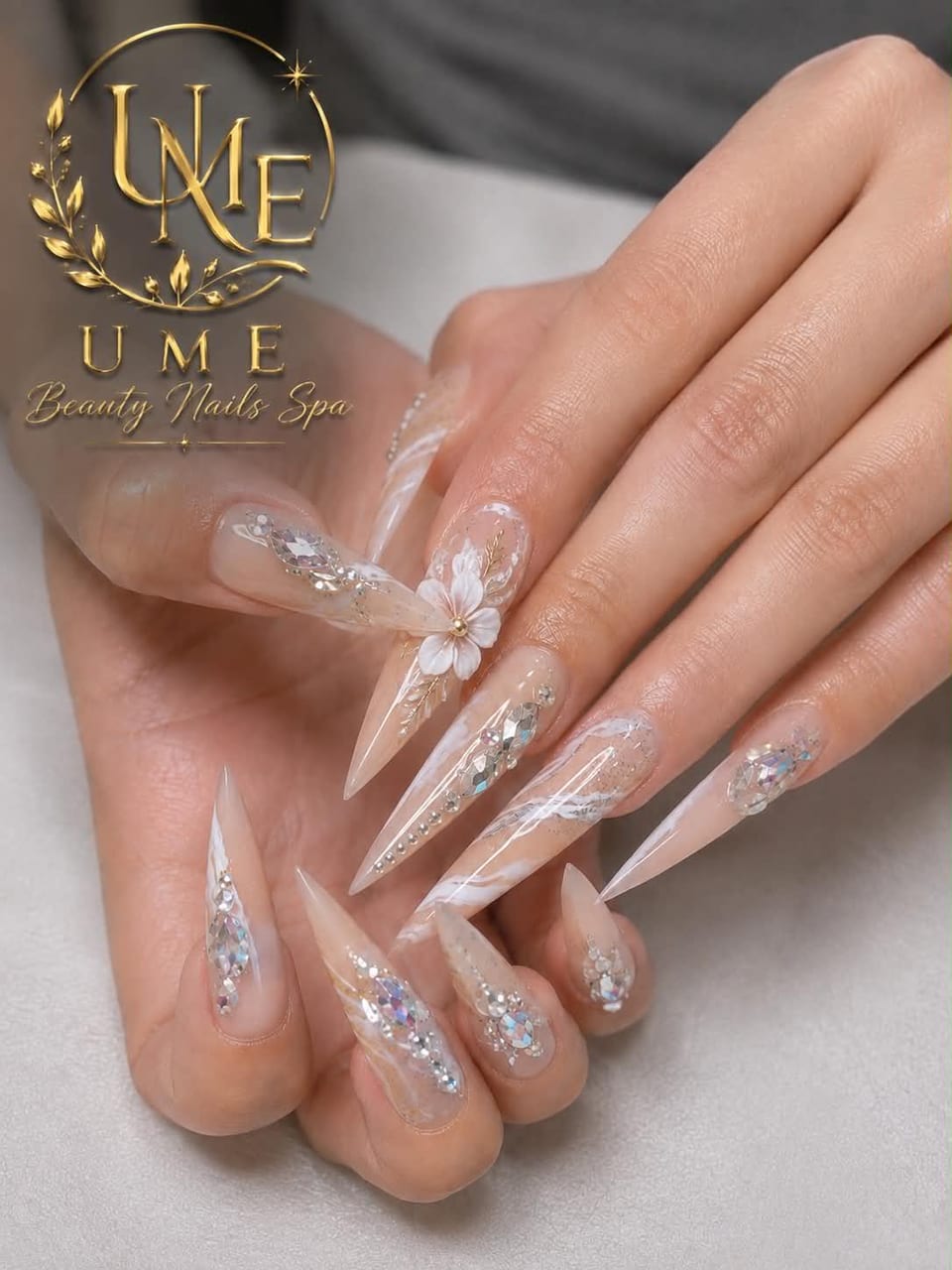 Gel-X nail design