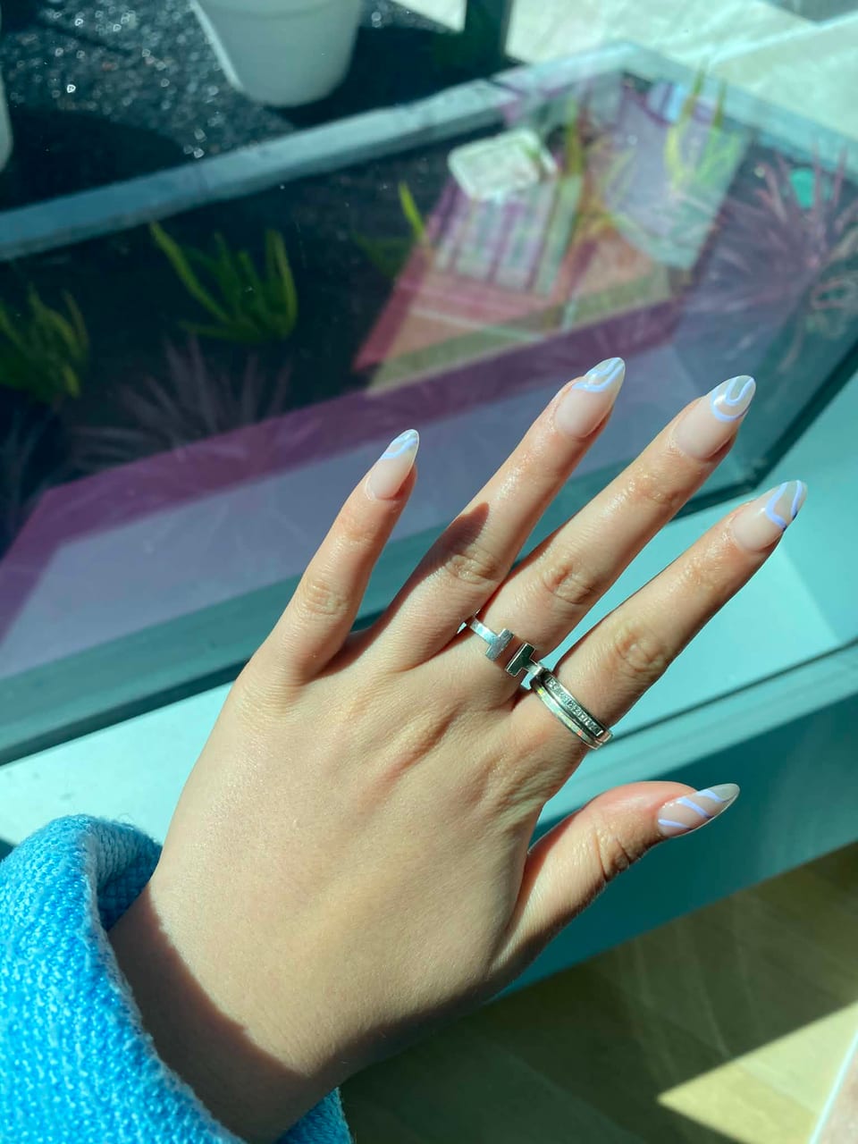 French tip manicure at UME Beauty Nails Spa