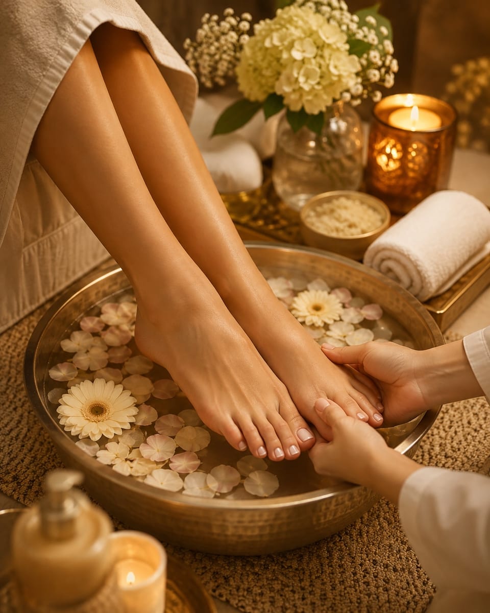 Pedicure at UME Beauty Nails Spa