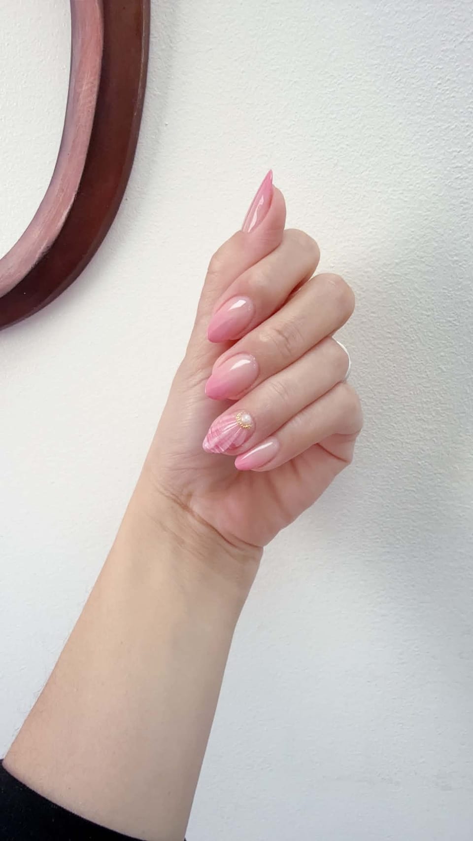 French tip manicure at UME Beauty Nails Spa