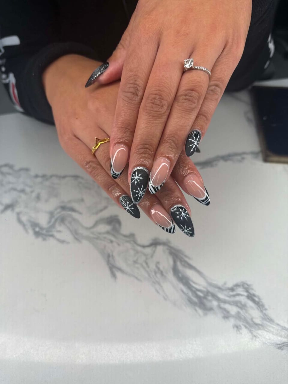 Bold colour manicure at UME Beauty Nails Spa