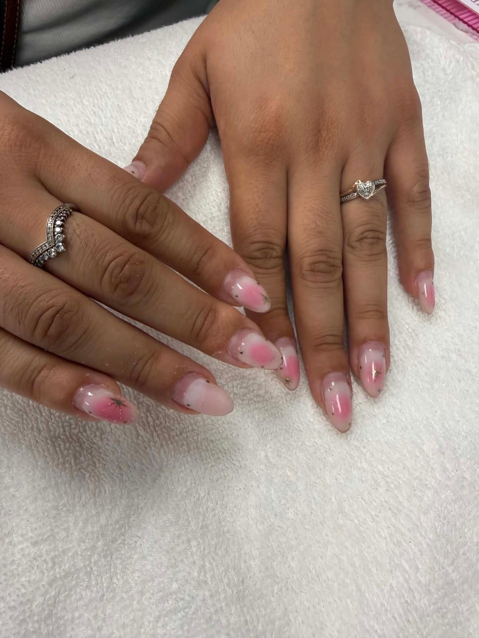 French tip manicure at UME Beauty Nails Spa