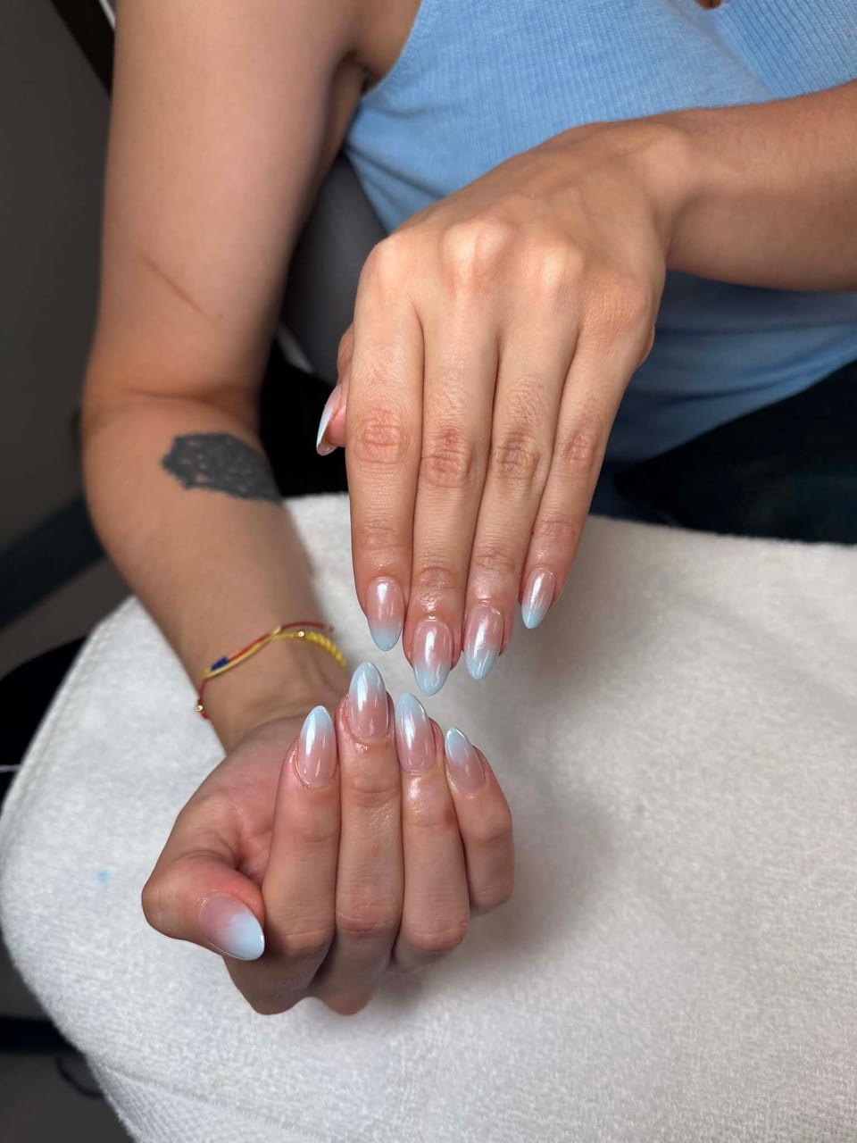 French tip manicure at UME Beauty Nails Spa